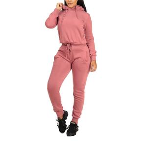 Ensemble de survêtement pour femmes sur mesure, ensembles de jogging, survêtement en coton pour femmes, vêtements de sport, ensemble de survêtement 2 pièces, taille plus, ensembles de sweats à capuche pour femmes - Product Image 4