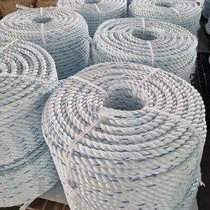 เชือกโพรพิลีน24มม. 22มม. เชือกถัก3เส้น PP สำหรับโรงงานเวียดนาม - Product Image 6