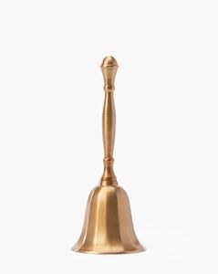 Campana de mano espiritual de latón, instrumento de sonido sagrado para yoga, meditación y espacios de sanación - Product Image 5