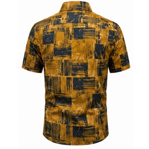 Chemise florale décontractée moderne pour homme, en tissu léger et respirant, chemise de qualité supérieure et coutures de qualité supérieure - Product Image 2