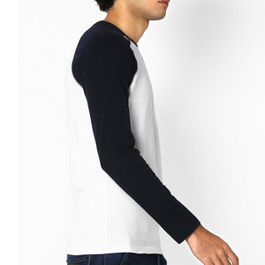 Camiseta Deportiva de Manga Larga para Hombre, Transpirable, Elástica, Informal, con Estampado en Blanco, de Secado Rápido y Alta Calidad para Verano - Product Image 3