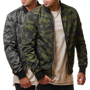 Blouson Bomber Homme Style Universitaire Aviateur Matelassé Réversible en Toile Brodé – Vêtement d'extérieur Automne/Hiver - Product Image 1