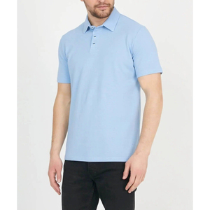 Polo personnalisé respirant en coton et polyester, vêtement décontracté, fabricant premium, production en gros - Product Image 3
