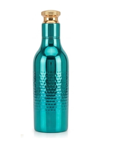 ขวดน้ำทองแดงลายตอกแบบโมเดิร์น พกพาสะดวกสำหรับการเดินทาง - Product Image 6