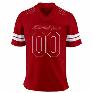 Sublimated American <b>Football</b> Jersey Factory OEM Custom Production Team American <b>Football</b> Jersey Premium Stitching And <b>Printing</b> - Product Image 1