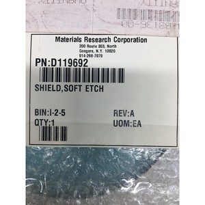 3 TOKYO ELECTRON TEL D119692 SHIELD, SOFT ETCH - อุปกรณ์และชิ้นส่วนเซมิคอนดักเตอร์ระดับโลกที่เชื่อถือได้ - Product Image 6