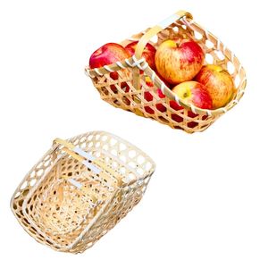 Artisan Straw BAMBOO <b>GIFT</b> <b>BASKET</b> Durable, Elegant, and Decorative <b>Basket</b> for <b>Gift</b> Arrangement and Display - Product Image 1