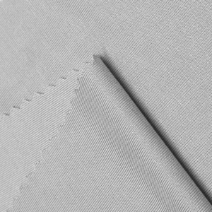 Tela de algodón ecológica con logotipo personalizado y diseño sencillo, material de tela única duradero para ropa, venta al por mayor de fábrica. - Product Image 5