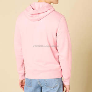 Sweat-shirts à capuche pour hommes en gros, logo personnalisé, impression numérique d'hiver, broderie, fermeture éclair, polaire - Product Image 6