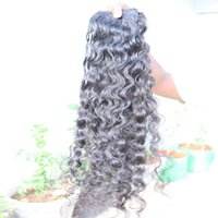 Cheveux bruts cheveux indiens directement de l'Inde extensions de cheveux bouclés naturels pas cher Remy cheveux humains vierges non traités faisceaux - Product Image 4