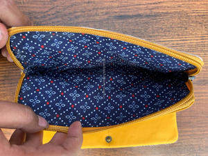 Nouveau véritable portefeuille en cuir de vachette recyclé fait à la main pour femmes Unique Vintage élégant luxe cheveux sur peau portefeuilles en cuir - Product Image 6