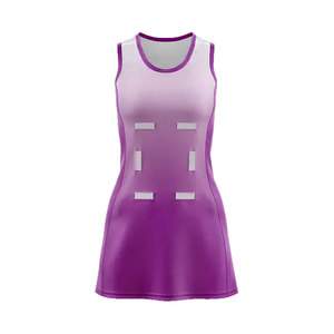 Uniforme de Netball para Mujer, Profesional, Resistente, Transpirable, de Poliéster, para Clubes Deportivos - Product Image 5