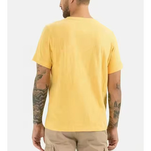 เสื้อยืดกีฬาผู้ชายผ้าฝ้ายถักคุณภาพสูง 100% ระบายอากาศได้ดี ไซส์ใหญ่ ทรงหลวม สวมใส่สบาย แขนสั้น เหมาะสำหรับวิ่ง ขายส่ง - Product Image 2