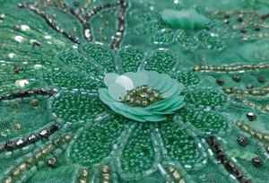 Tissu en dentelle perlée à la main de luxe, vente en gros directe d'usine, pour robe de mariée, robe de soirée, approvisionnement en vrac - Product Image 2