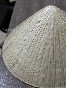 Sombrero de paja cónico tradicional de fábrica de Vietnam 2024 decoración de moda para escenas de negocios y al aire libre - Product Image 5