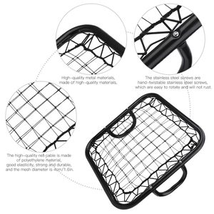 Portable made of Metal Handheld Soccer <b>Rebounder</b> Net Handheld Kickback Trainer for Goalkeeper Training - Product Image 4