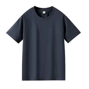 T-shirts basiques pour hommes, design uni et impression sérigraphique, coupe classique, décontractés, manches courtes, col rond. - Product Image 4