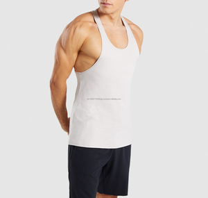 OEM Summer High Quality <b>Men's</b> Cotton Tank Top Fitness Gym <b>Men</b> Tank Top Plus Size <b>Men's</b> Gym <b>Singlets</b> Trending Wholesale Price - Product Image 4