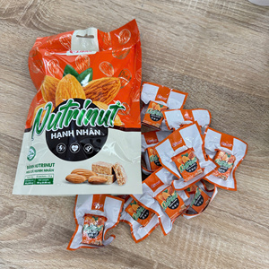 Libra Nutrinut Almond Biscuits 195g Energy Healthy Snack Export Vietnam Manufacturer Free Sample - Product Image 3