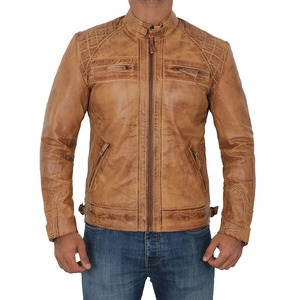 Nueva Chaqueta de Cuero Genuino de Invierno de Lujo Personalizada para Hombre y Mujer RELEVO INDUSTRY, Cuello Alto de Alta Calidad con Logotipo Frontal - Product Image 3