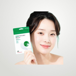 Parches para espinillas faciales coreanos K-Beauty Dr. Plinus Zero Trouble Patch 9 unidades/27 unidades Hecho en Corea - Product Image 5