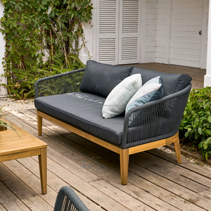 Teak Wood Solid Wood Outdoor Garden Set 4 Seater Contemporary Style Weather Resistant Furniture for Patio <b>Balcony</b> Courtyard - Product Image 3