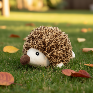 Peluche hérisson avec sonnette pour animaux de compagnie 17 cm - Product Image 3