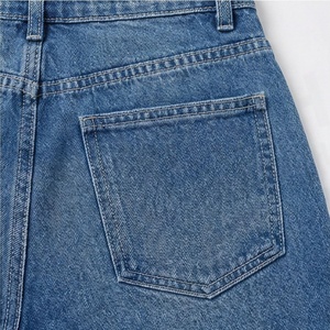 Shorts de Mezclilla Rectos de Cintura Alta para Mujer, Personalizados, Transpirables, Ropa Urbana de Alta Calidad, Moda de Verano - Product Image 5