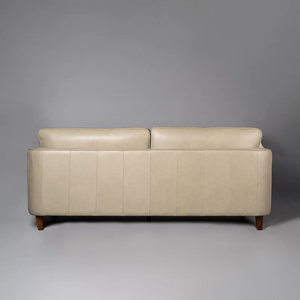 โซฟาเชสเตอร์ฟิลด์หนังแท้แบบเดี่ยวสุดหรู พร้อมพนักแขนแบบม้วน โครงไม้เนื้อแข็ง ดีไซน์ทันสมัย รูปทรงสี่เหลี่ยมผืนผ้า เหมาะสำหรับบ้านและออฟฟิศ - Product Image 4