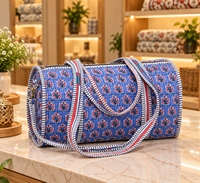 Magnifique sac de voyage Le Souvenirs, décontracté, luxueux, sportif, fait main, imprimé floral, en coton, grande capacité, durable