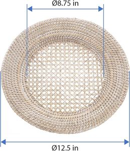 จานรองแก้วหวายสีขาว - Product Image 3
