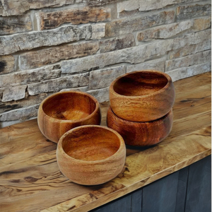 Juego de vajilla de comedor para servir y frutero de melamina hecho a mano de madera elegante decoración del hogar y caja de cartón hecha a mano para todos los días 40 - Product Image 1