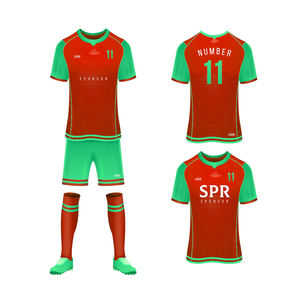 Uniforme de Fútbol Personalizado para Hombre, Conjunto Azul y Naranja Sublimado, Jersey, Pantalones Cortos y Calcetines, Absorbe la Humedad, Ajuste Atlético para Todas las Temporadas - Product Image 6
