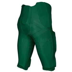 Pantalones Acolchados de Fútbol Americano de Alta Calidad, Transpirables, que Absorben la Humedad, de Secado Rápido, con Tela Elástica para Entrenamiento Deportivo - Product Image 2