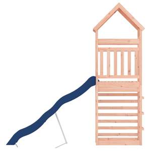 Structure de jeu extérieure en bois bleu, équipement de divertissement extérieur - Product Image 4