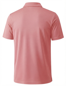 Polo homme personnalisé, haut de sport respirant et anti-transpiration, design pour le golf et les activités sportives en extérieur, polo homme pas cher. - Product Image 2