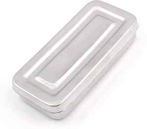Tray <b>Box</b> Stainless Steel Veterinary Needle <b>Box</b> <b>Metal</b> Moxibustion <b>Box</b> Breeding Apparatus Livestock <b>Tools</b> Farm Equipment - Product Image 2