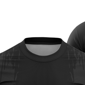 Custom Sublimated Unisex Adult <b>Soccer</b> Jersey Crew Neck Short Sleeve Lightweight 100% Polyester Color Blocked Gradient Color - Product Image 2