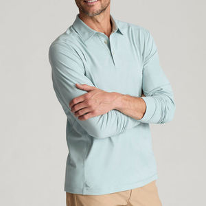 Polo de qualité supérieure, léger, en coton et polyester, décontracté, fournisseur de polos pour hommes, vêtements pour garçons, polos pour hommes - Product Image 1