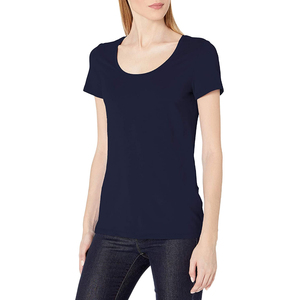 Ropa de Mujer al por Mayor Personalizada, Nueva Camiseta de Verano de Cuello Redondo y Color Sólido, Top de Jersey Estampado para Todas las Temporadas - Product Image 1