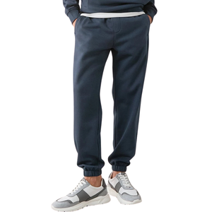 <b>Mens</b> Pullover Hoodie Tracksuit Set <b>Slim</b> Tapered <b>Jogger</b> Trouser Regular <b>Fit</b> Daily Two Piece Outfit Kangaroo Pocket Custom OEM ODM - Product Image 5
