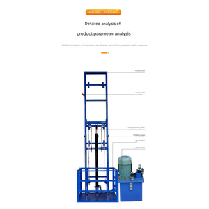Lift Elektrik Rumah Tangga Kecil, <span class=keywords><strong>Platform</strong></span> Hidrolik Sederhana untuk Gudang dan Pabrik, Hoist Barang Elektrik - Product Image 4