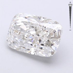 Diamante Sintético Cultivado en Laboratorio con Certificación IGI, Corte Cojín Alargado de 2.59 CT, Color D, Claridad VVS1, CVD 784605962, ROYAL GEMS - Product Image 2