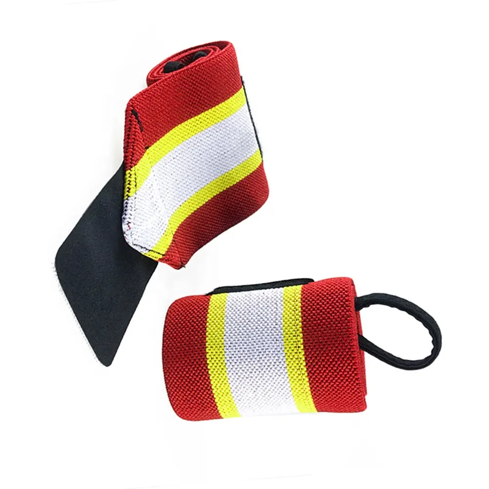 High Quality Custom Design Wrist Wraps Training Gym Straps Swrist Wraps Power Lifting Wrist Straps