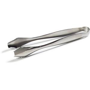 Minimalist Stainless Steel Ice Tongs With Floral Decoration For Bar And Party Use Ice Serving Tong On Sale - Product Image 2