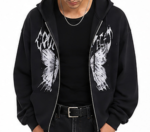 Sweat-shirt à capuche en coton premium pour homme, de luxe, blanc, taille XL, style décontracté urbain, à porter tous les jours, streetwear - Product Image 6