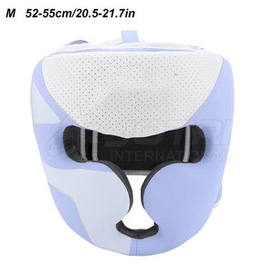 Protège-têtes de boxe en cuir réglables, haute qualité, absorbant les chocs, équipement d'entraînement pour le sparring, le kickboxing et les arts martiaux - Product Image 2