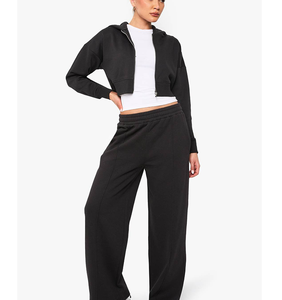 Conjunto Deportivo Ecológico y Sostenible para Otoño, con Estampado 3D Personalizado, Versión Coreana, Cintura Alta, para Gimnasio y Fitness, 2 Piezas - Product Image 1