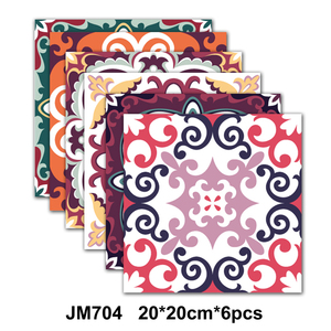 Autocollants muraux en carreaux auto-adhésifs en PET, panneaux rigides à <span class=keywords><strong>coller</strong></span>, design modulaire en format carreaux pour murs intérieurs, rigides et adhésifs - Product Image 2