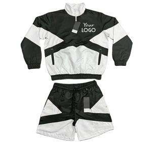 เสื้อสเวตเชิ้ตฟุตบอลสีดำ แขนยาว ผ้าโพลีเอสเตอร์/คอตตอน ทรงสปอร์ต เป็นมิตรกับสิ่งแวดล้อม น้ำหนักเบา กันน้ำ ระบายอากาศได้ดี เหมาะสำหรับการฝึกซ้อม - Product Image 1